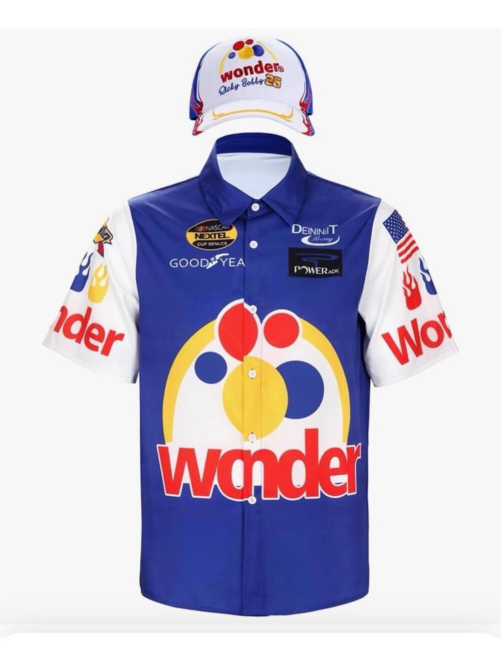 3xl Ricky Bobby Shirt Talladega Nights Shirt and hat New costume